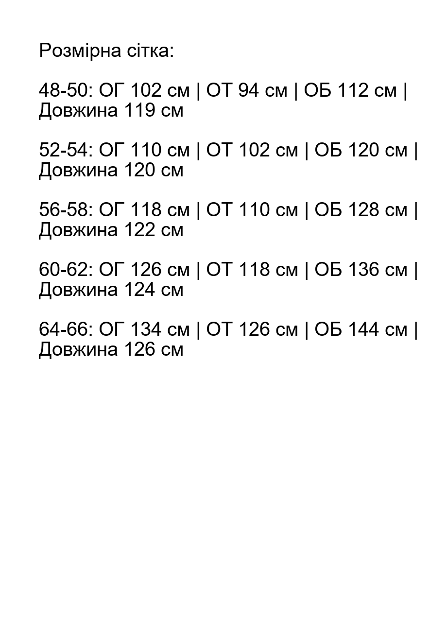 Розмірна сітка