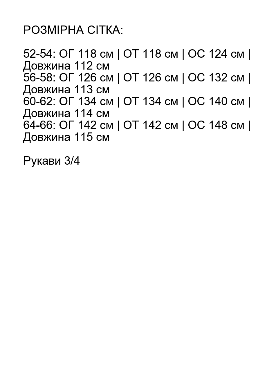 Розмірна сітка