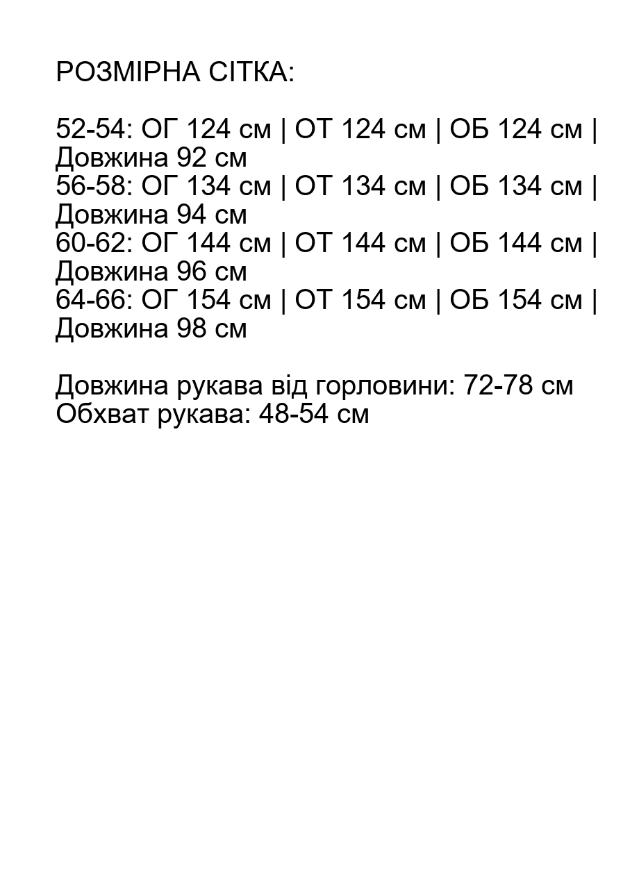 Розмірна сітка