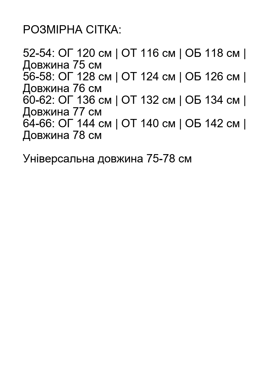 Розмірна сітка