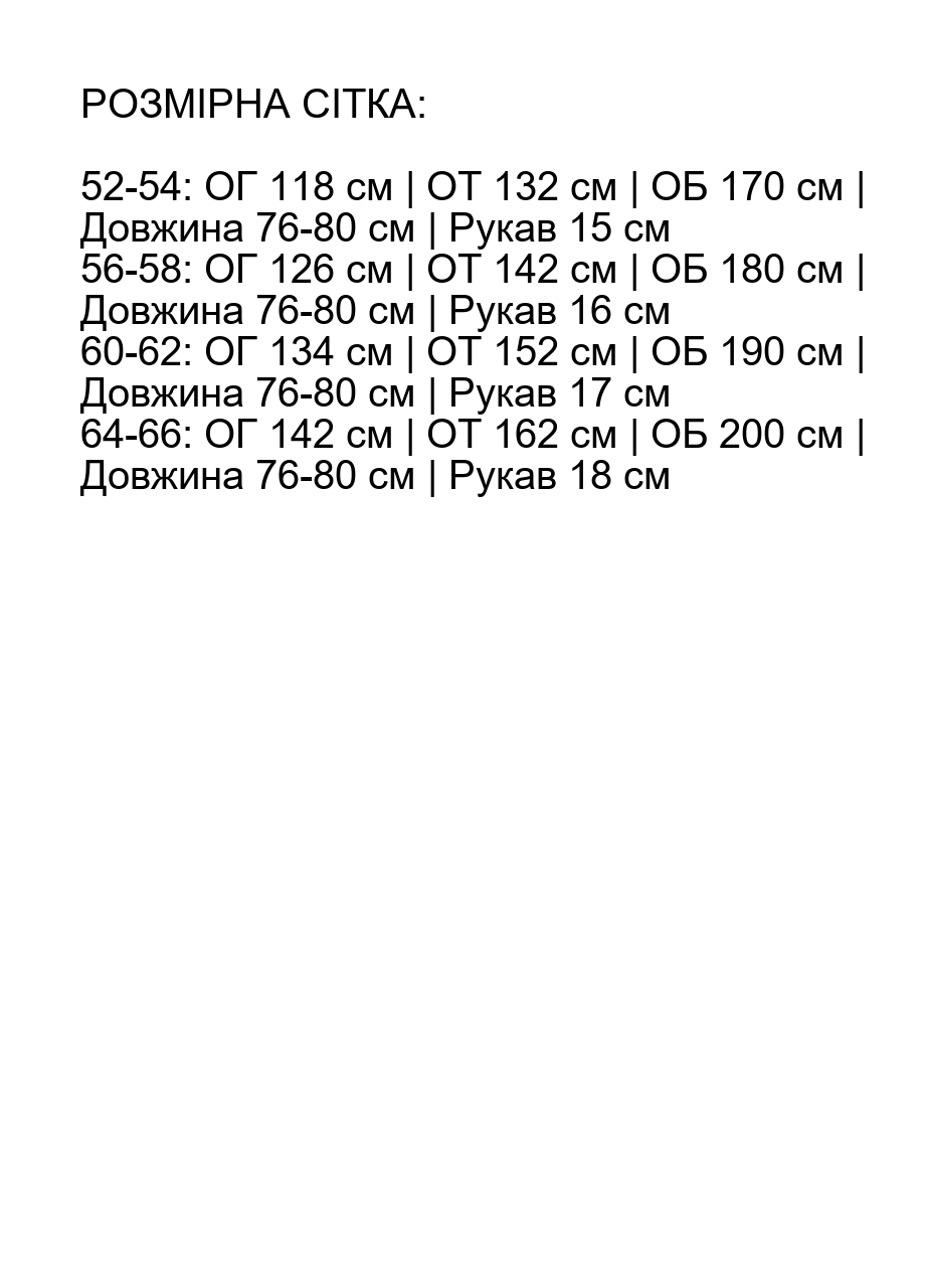 Розмірна сітка