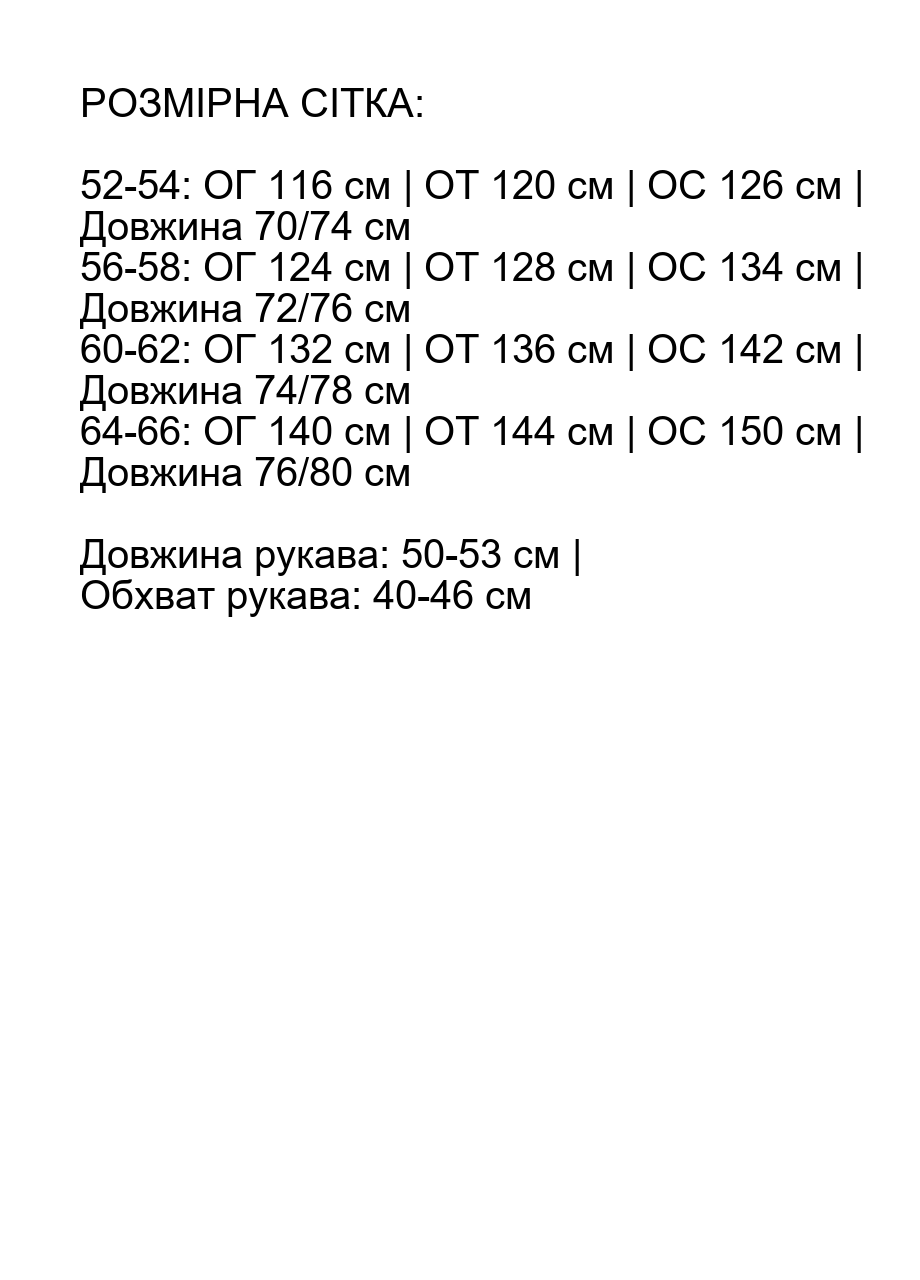 Розмірна сітка
