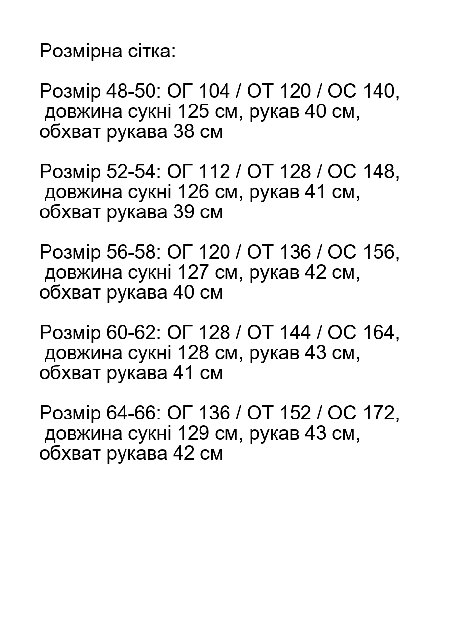 Розмірна сітка
