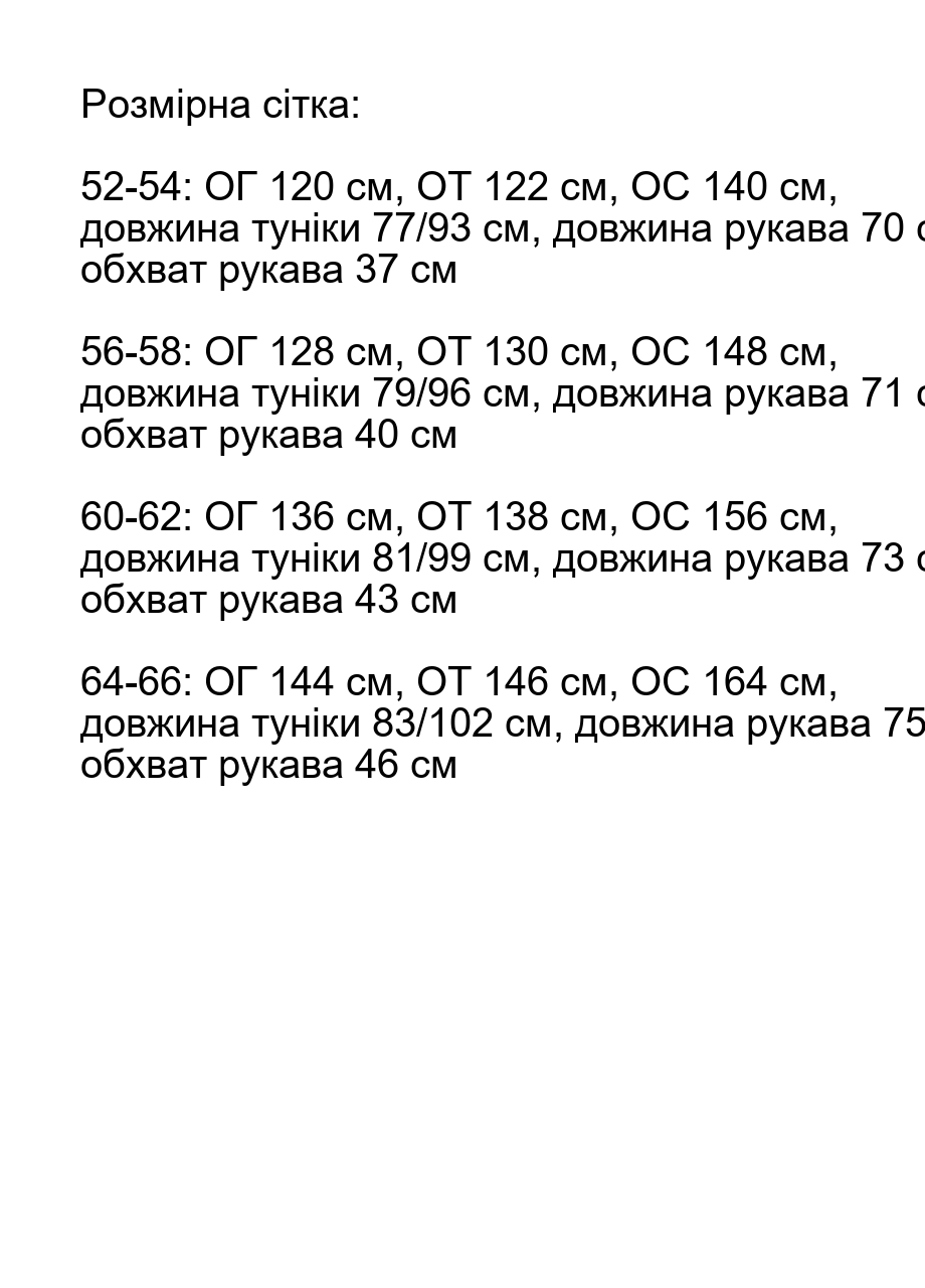 Розмірна сітка
